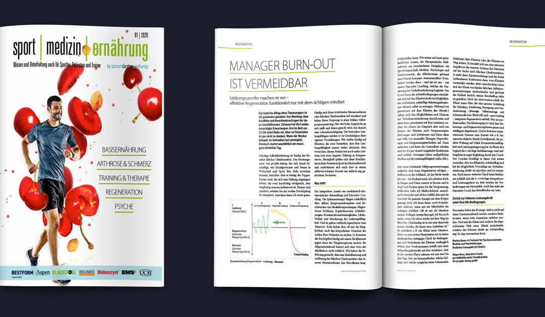 Manager Burn-out ist vermeidbar!